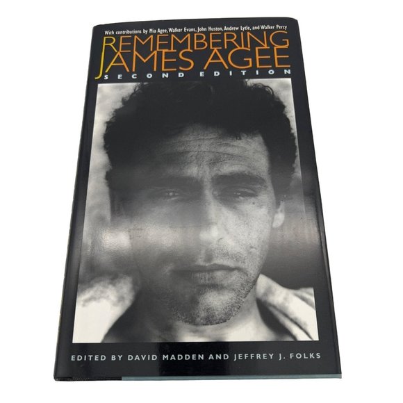 Remembering James Agee Second Edition David Madden & Jeffrey J Folks Signed Book - Picture 1 of 10
